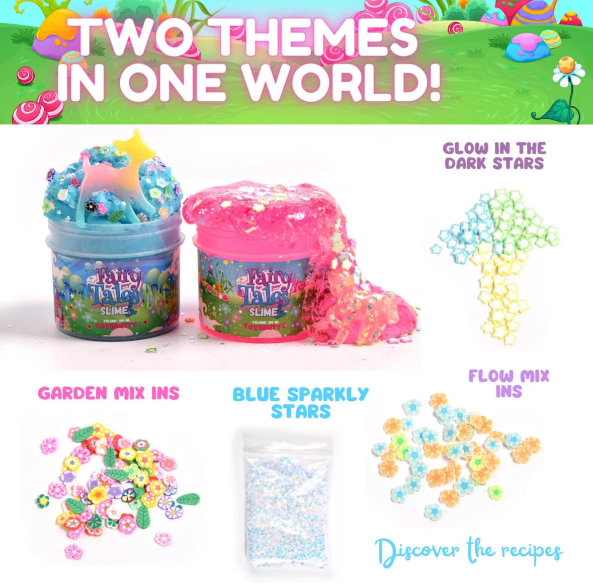 Unicorn Slime Kit packaging with fun, creative design