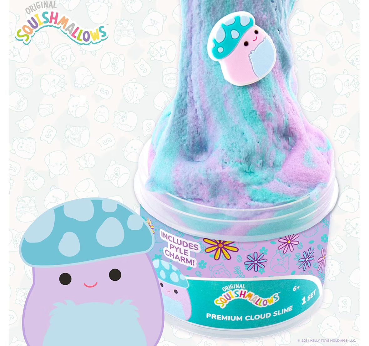 Squishmallows Cloud Slime - 8oz