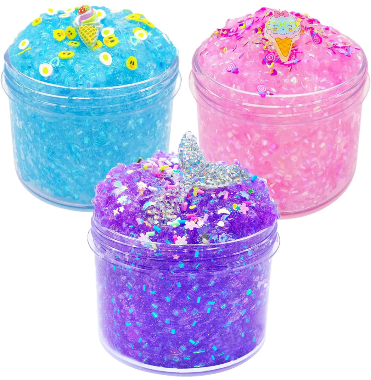 Peewall 3 Pack Glimmer Slime